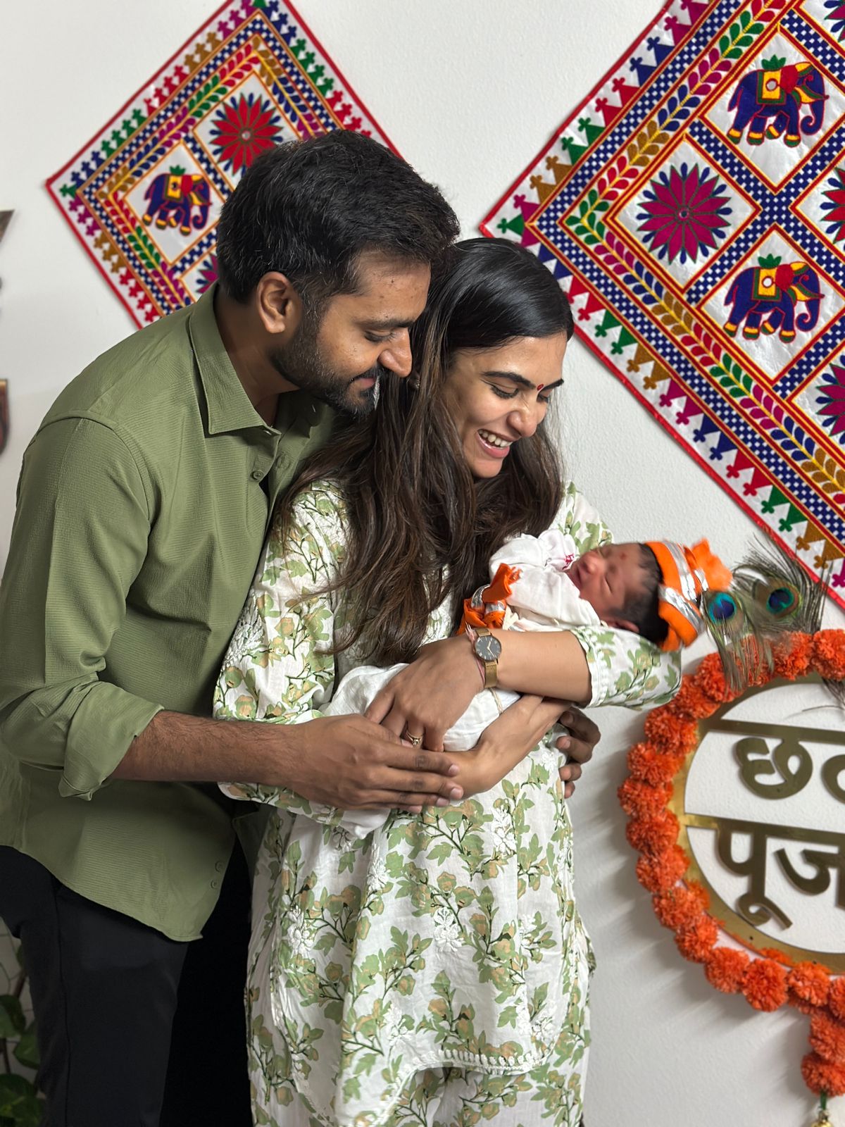 Anita — Chhathi pooja joy