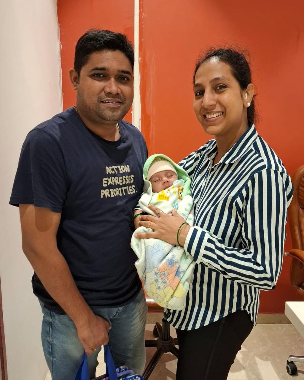 Pooja — Family of three